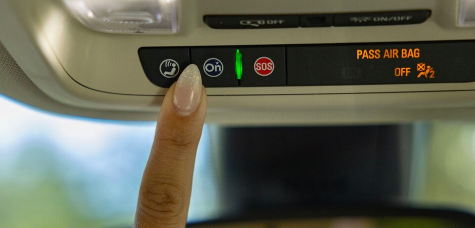 OnStar Button.