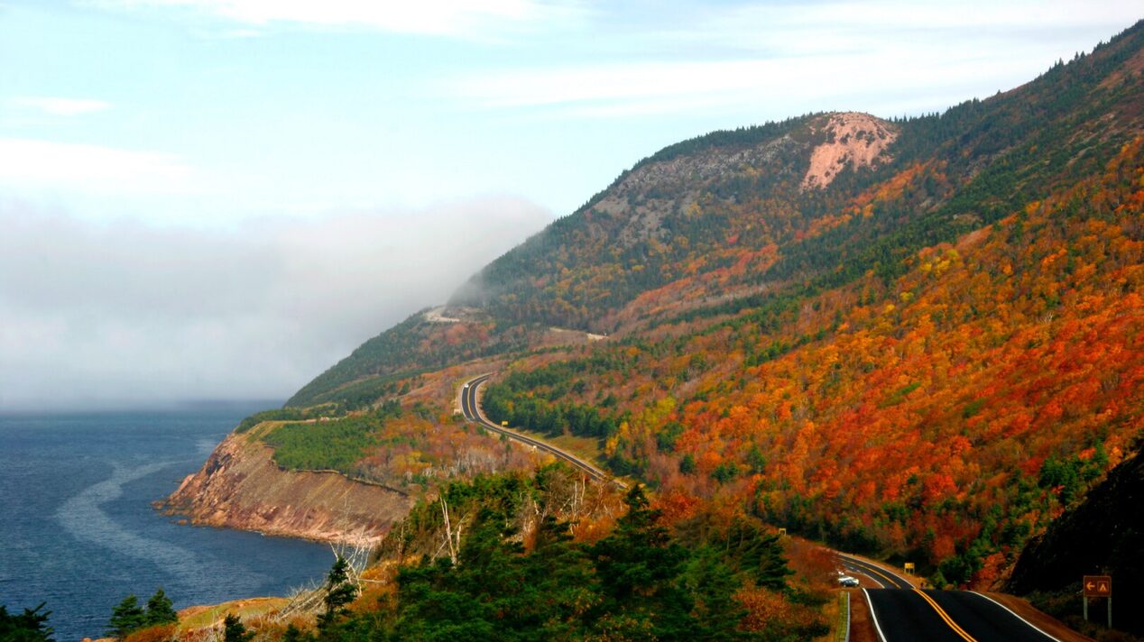 Go Leaf Peeping with OnStar: Cabotrail.
