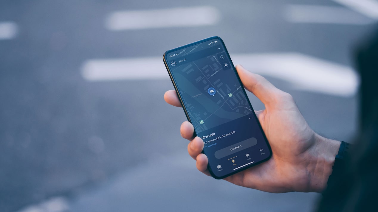 L’application mobile myChevrolet aide les gens en guidant les policiers durant la recherche de leur véhicule disparu.