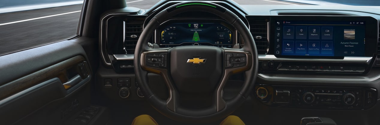 Chevrolet avec Super Cruise incluant le volant.